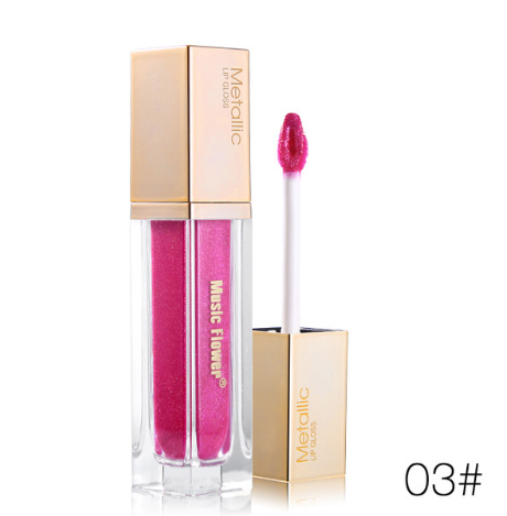 Metallic Lip Gloss Music Flower