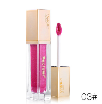 Metallic Lip Gloss Music Flower