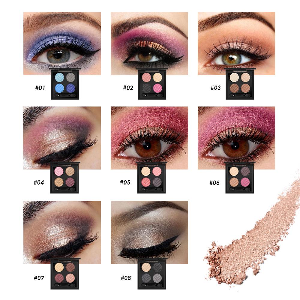 4 colors Eyeshadow Palette O.TWO.O