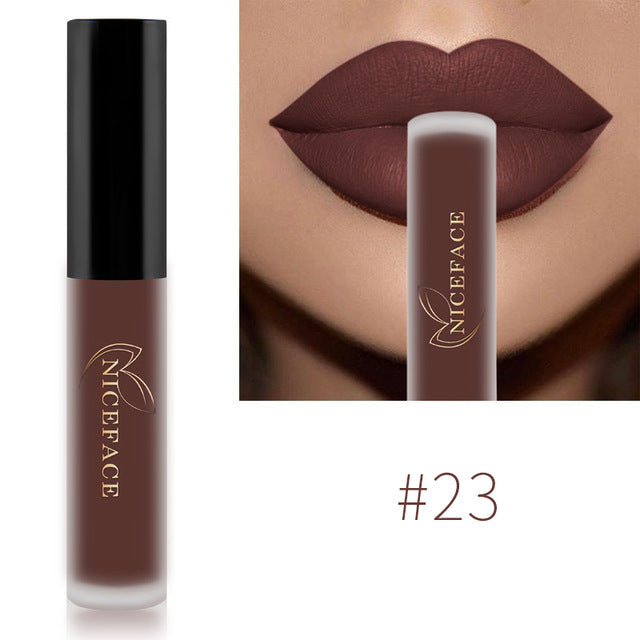 Nude Matte Liquid Lipstick NICEFACE