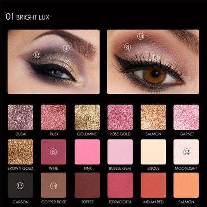 Eyeshadow Palette (18 Colors) FOCALLURE