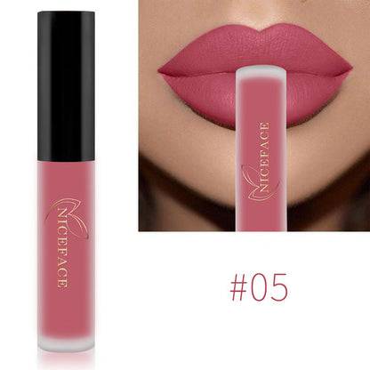 Nude Matte Liquid Lipstick NICEFACE