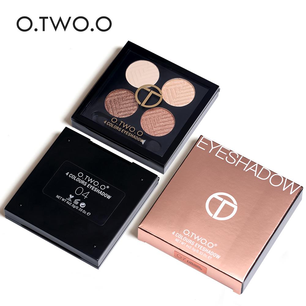 4 colors Eyeshadow Palette O.TWO.O