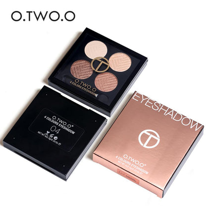 4 colors Eyeshadow Palette O.TWO.O