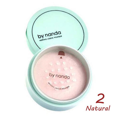 BY NANDA 3 Colore Translucent Pressed Powder Con Soffio Liscia Viso Trucco Prodotti di base Impermeabile Cipria In Polvere