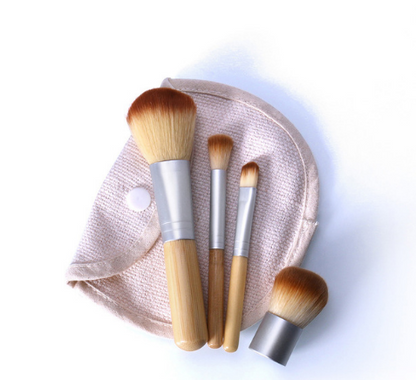 Bamboo Brush Set (4pcs) O.TWO.O