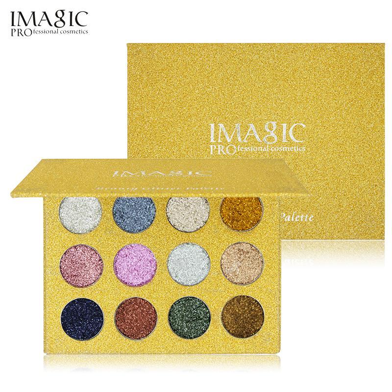 Diamond Rainbow Eye shadow Palette (12 Color) IMAGIC