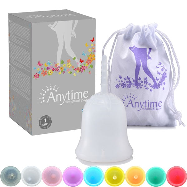 Medical Grade Silicone Menstrual Cup Anytime