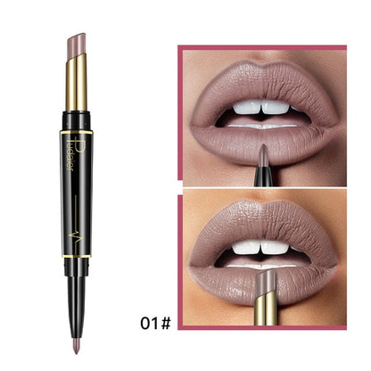 2 In 1 Lipliner Lipstick Pudaier