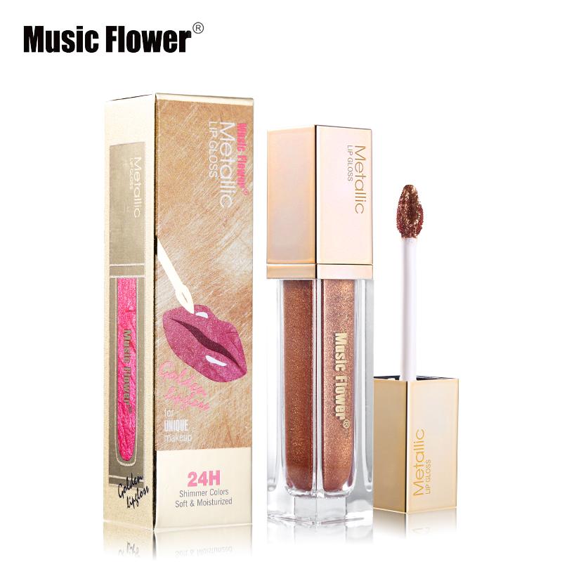 Metallic Lip Gloss Music Flower