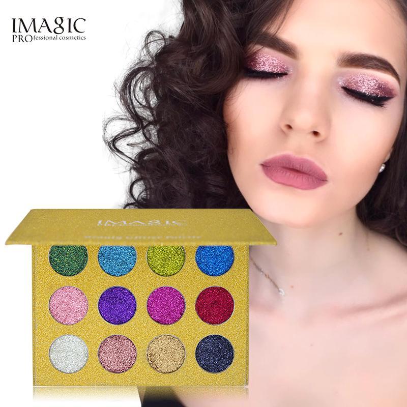 Diamond Rainbow Eye shadow Palette (12 Color) IMAGIC