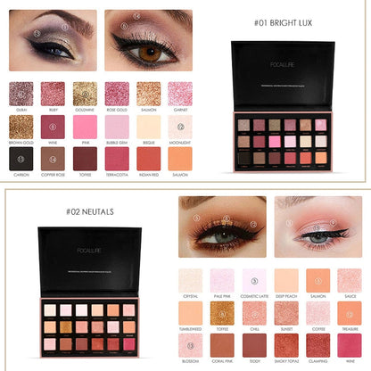 Eyeshadow Palette (18 Colors) FOCALLURE