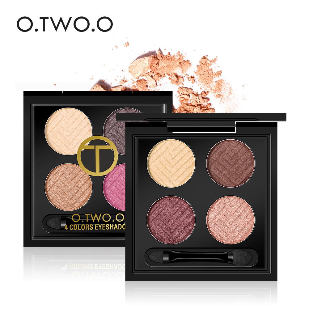 4 colors Eyeshadow Palette O.TWO.O