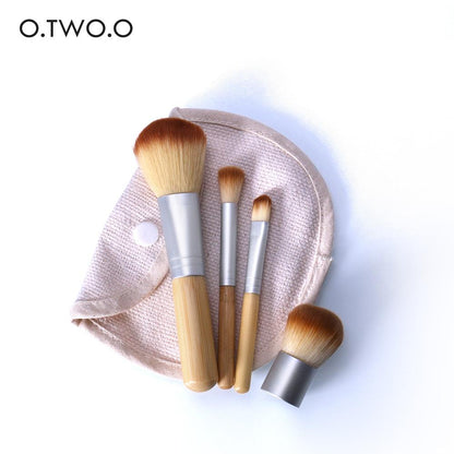 Bamboo Brush Set (4pcs) O.TWO.O