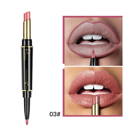 2 In 1 Lipliner Lipstick Pudaier