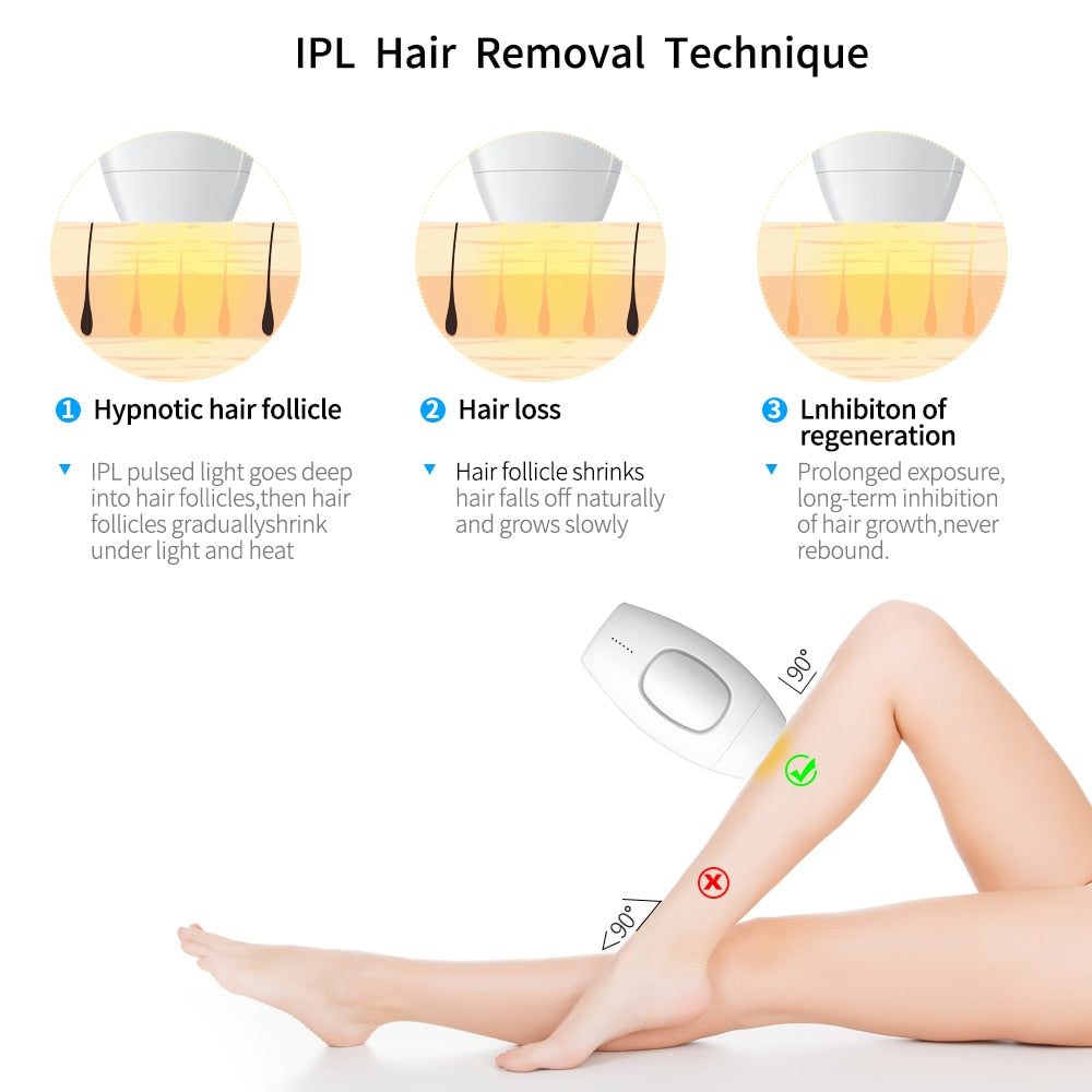 professional IPL epilator laser hair removal