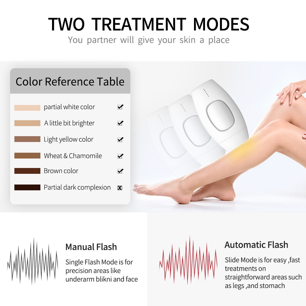 professional IPL epilator laser hair removal